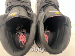 Vans Sk8 Hi Peanuts Snoopy Cuir Noir Embossé Collaboration Supreme Charlie Brown 8.5