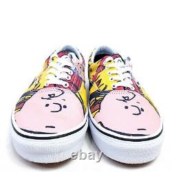 Vans X Peanuts Charlie Brown & The Gang Hommes 11 Chaussures Snoopy Era Skate Sneakers