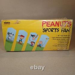 Ventilateur de plafond et kit d'éclairage Peanuts Sports Fan 42 1988 Snoopy Charlie Brown 4224-SP