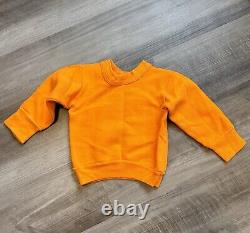 Véritable sweat-shirt pour enfants en crewneck Charlie Brown Snoopy des années 60 USA