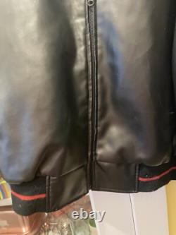 Veste en simili cuir Peanuts Snoopy Charlie Brown XL