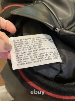 Veste en simili cuir Peanuts Snoopy Charlie Brown XL