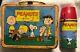 Vintage 1959 Peanuts Snoopy Schulz Metal Lunchbox Charlie Brown Thermos Comic