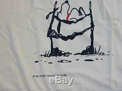 Vintage 1960 70 Snoopy Red Baron Charlie Brown Peanuts Schulz Couverture 8' X 8
