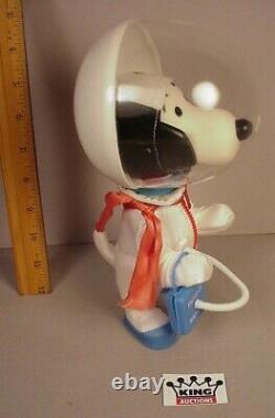 Vintage 1969 Snoopy Astronaut 10 Figure D'action Plastique Peanuts Gang Apollo Adp