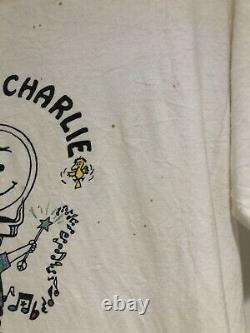 Vintage 80s Grateful Dead Cosmic Charlie T Shirt XL Deadhead Parking Lot Tee