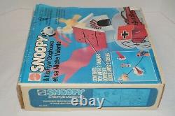 Vintage Charlie Brown Snoopy Flying Doghouse Red Baron Vertibird Scellé Nos