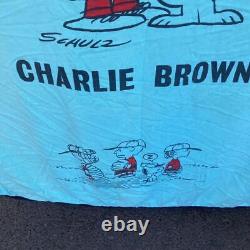 Vintage Snoopy Charlie Brown Lucy Bet Couverture 960-70