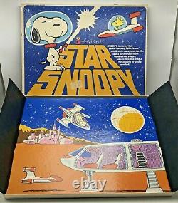 Vintage Star Snoopy Colorforms Adventure Set Charlie Brown Star Wars Parodie