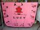 Vtg 1969 Charles Schulz, Lucy, Peanuts Drap De Lit Taille Jumelle, Charlie Brown Snoopy