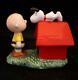 Westland Snoopy Charlie Brown Potterie Kennel Figure Tête De Figure